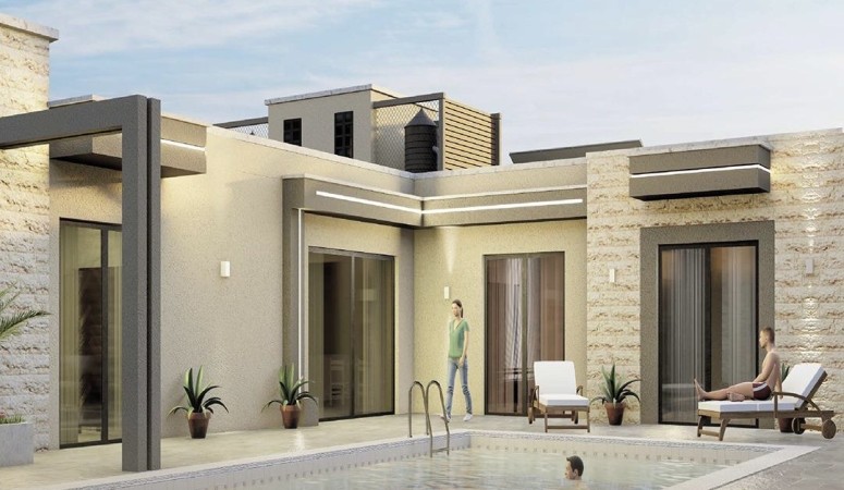 فلل عظم بوابة اريحا المشروع الثاني فيلا D6